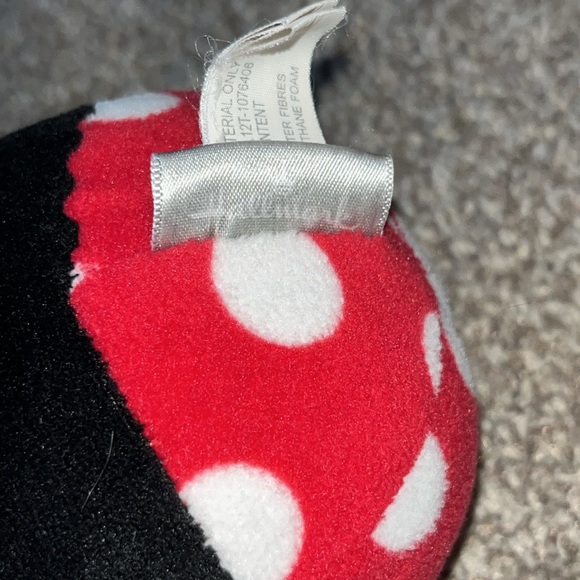 Disney Hallmark Minnie Mouse Plush Christmas Santa Ornament Stuffed Animal - Picture 5 of 6